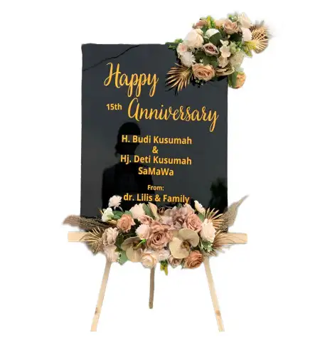 Papan Bunga Akrilik Rajabasa